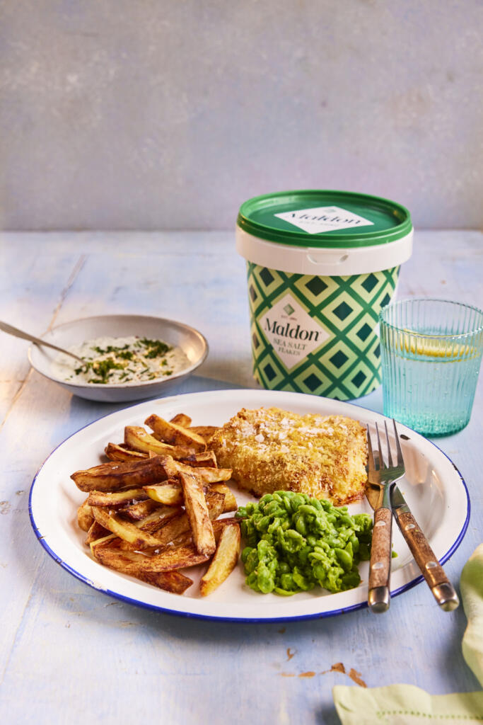 SEA SALT FLAKES 1.25lbs TUB - Maldon Salt