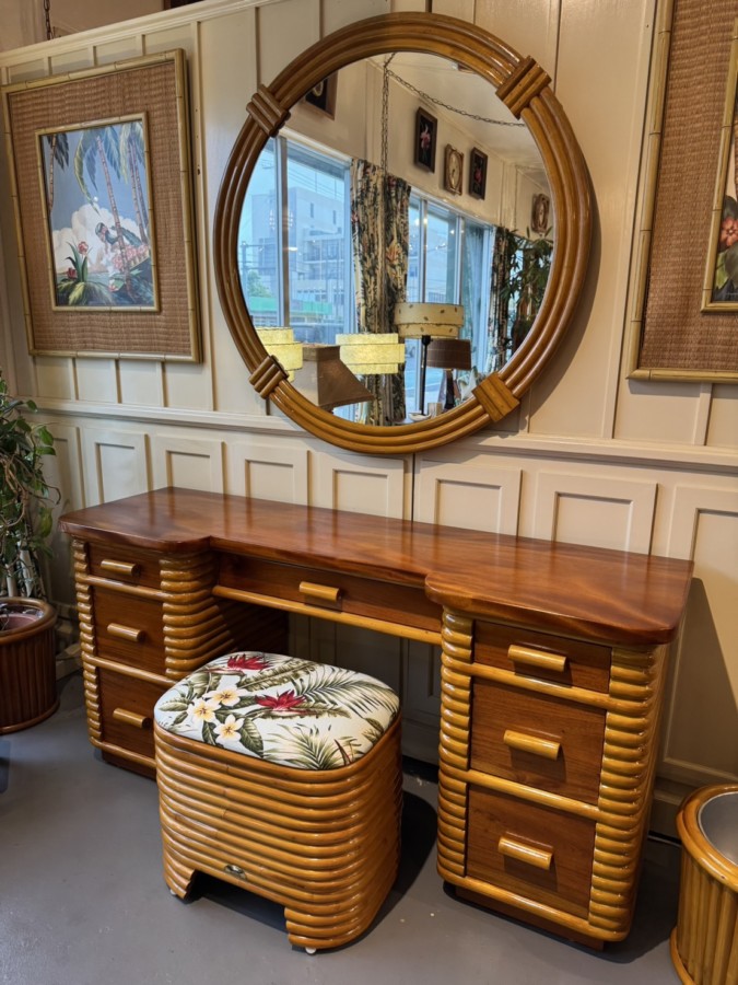 ラタン ドレッサー | ハワイアン家具専門店 マータク