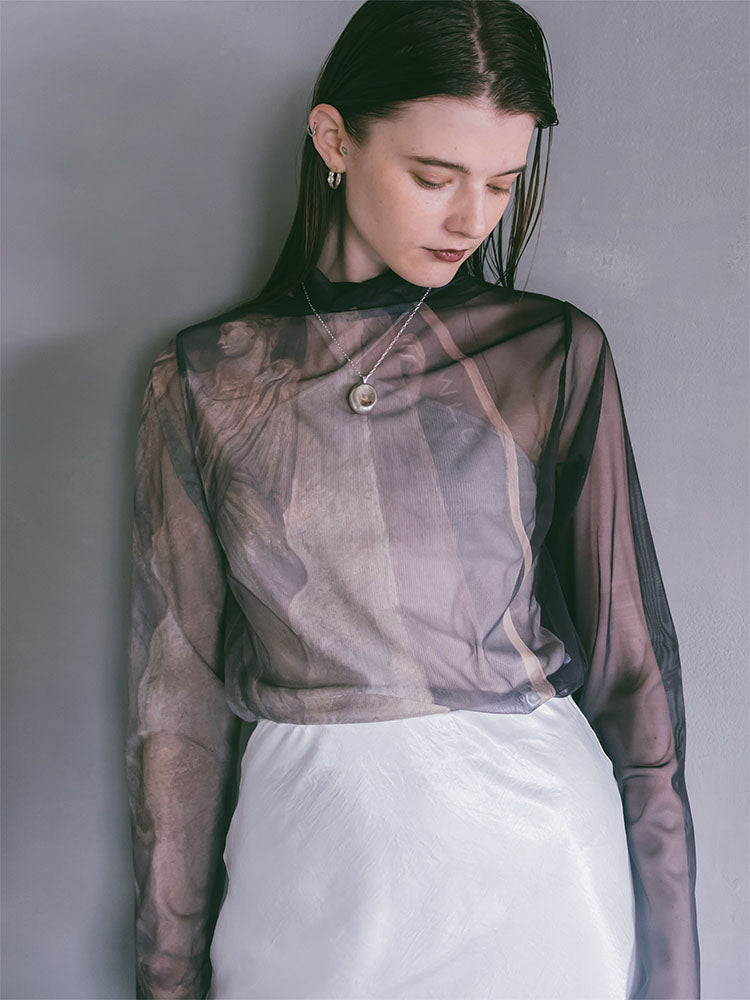 sahara Sheer Top｜サハラシアーカットソー – MARTE