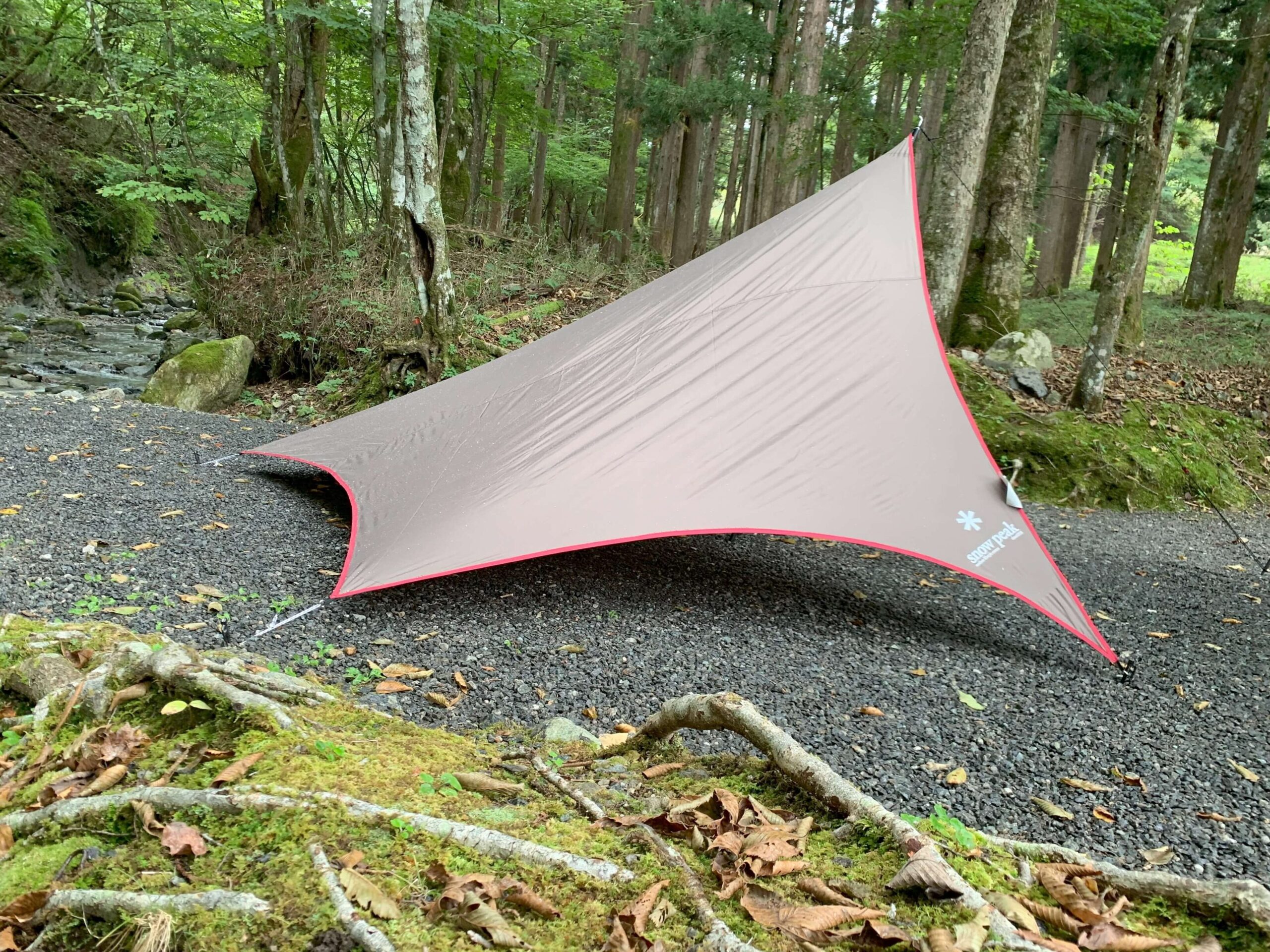 peak ライトタープ ペンタ シールド、ライトタープポール付き レビュー