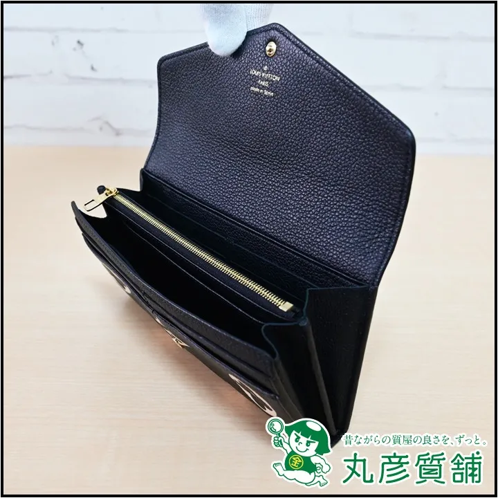 ルイヴィトン 財布 ポルトフォイユ・サラ M80496 バイカラーアン