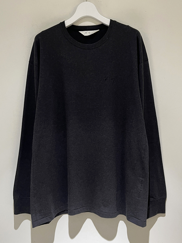 ANCELLM（アンセルム） Unevenness LS T-Shirt（アンイーブンネス