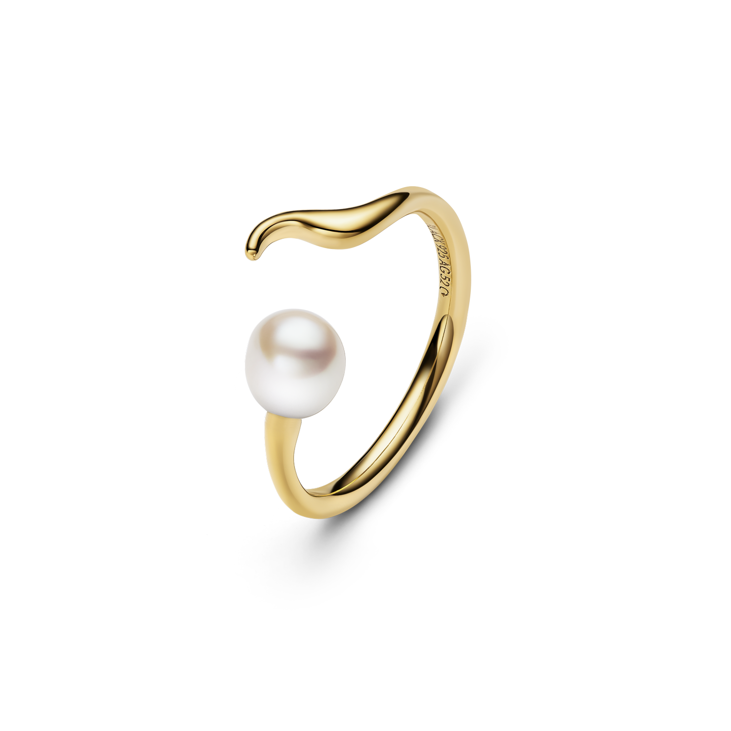 Lemon Disco Ring | Recycled Sterling Silver | Maria Black | Maria