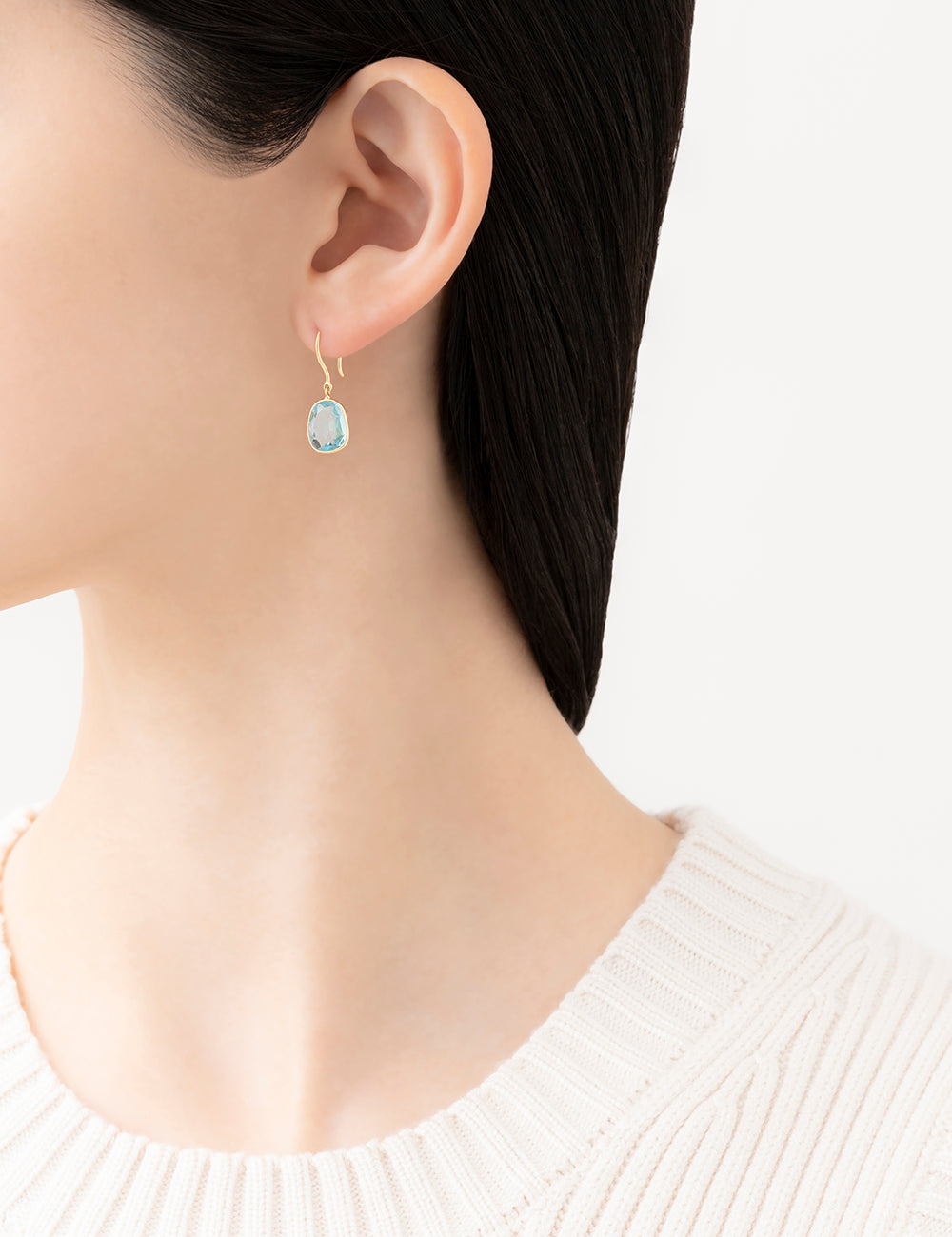 MARIHA(マリハ) Organic Gems ピアス スカイブルートパーズ SK18