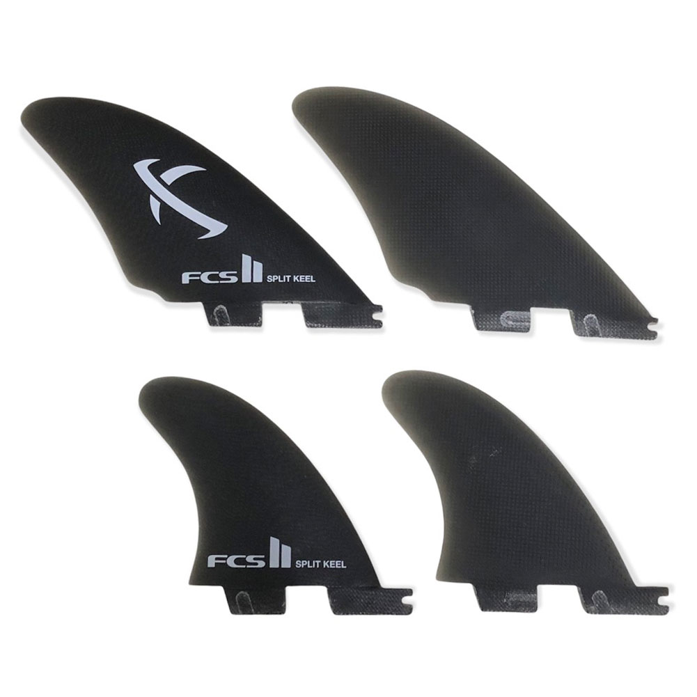 ショートボード用 エフシーエスツー スプリット キール クワッド