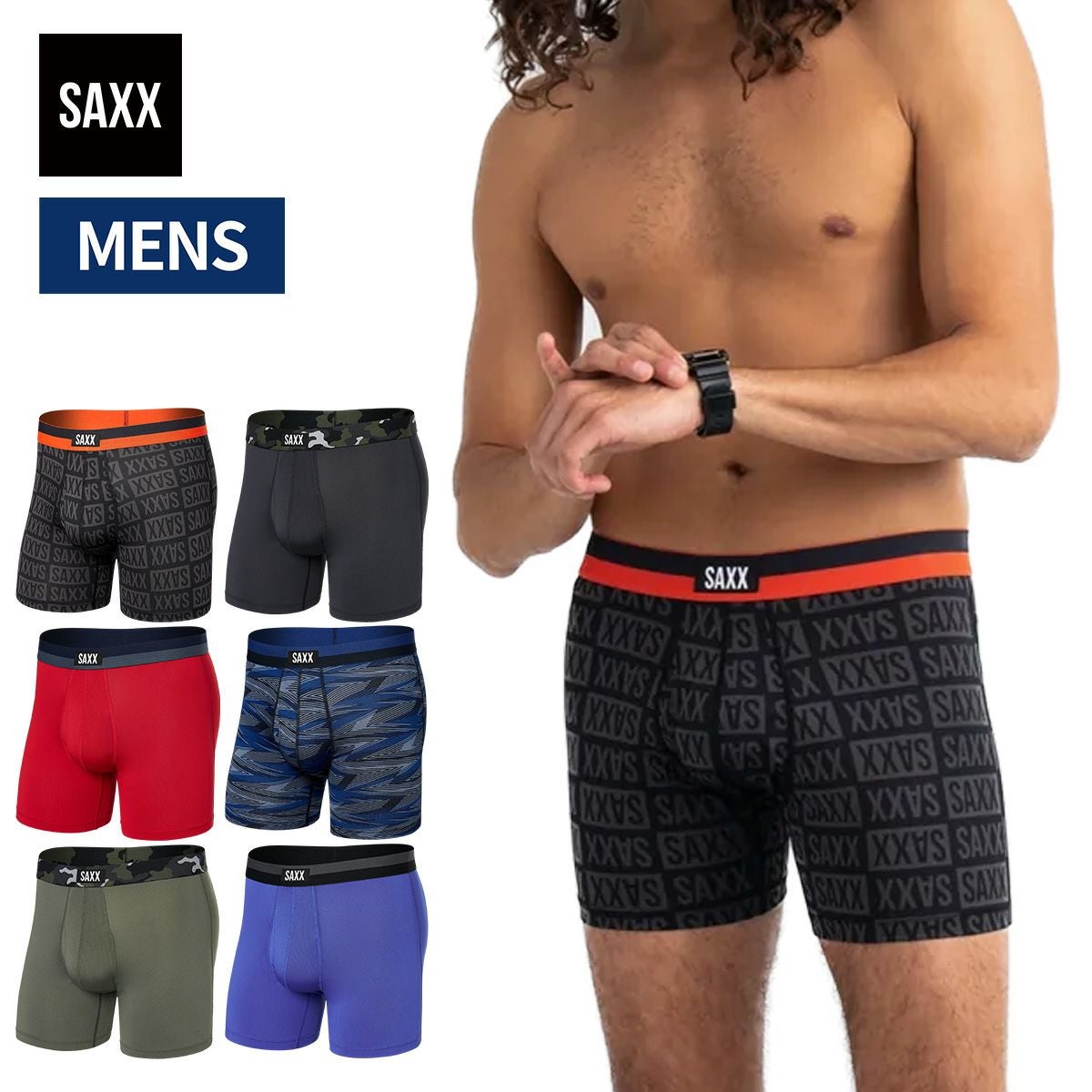 サックスアンダーウェアー スポーツメッシュ メンズ SAXX UNDERWEAR