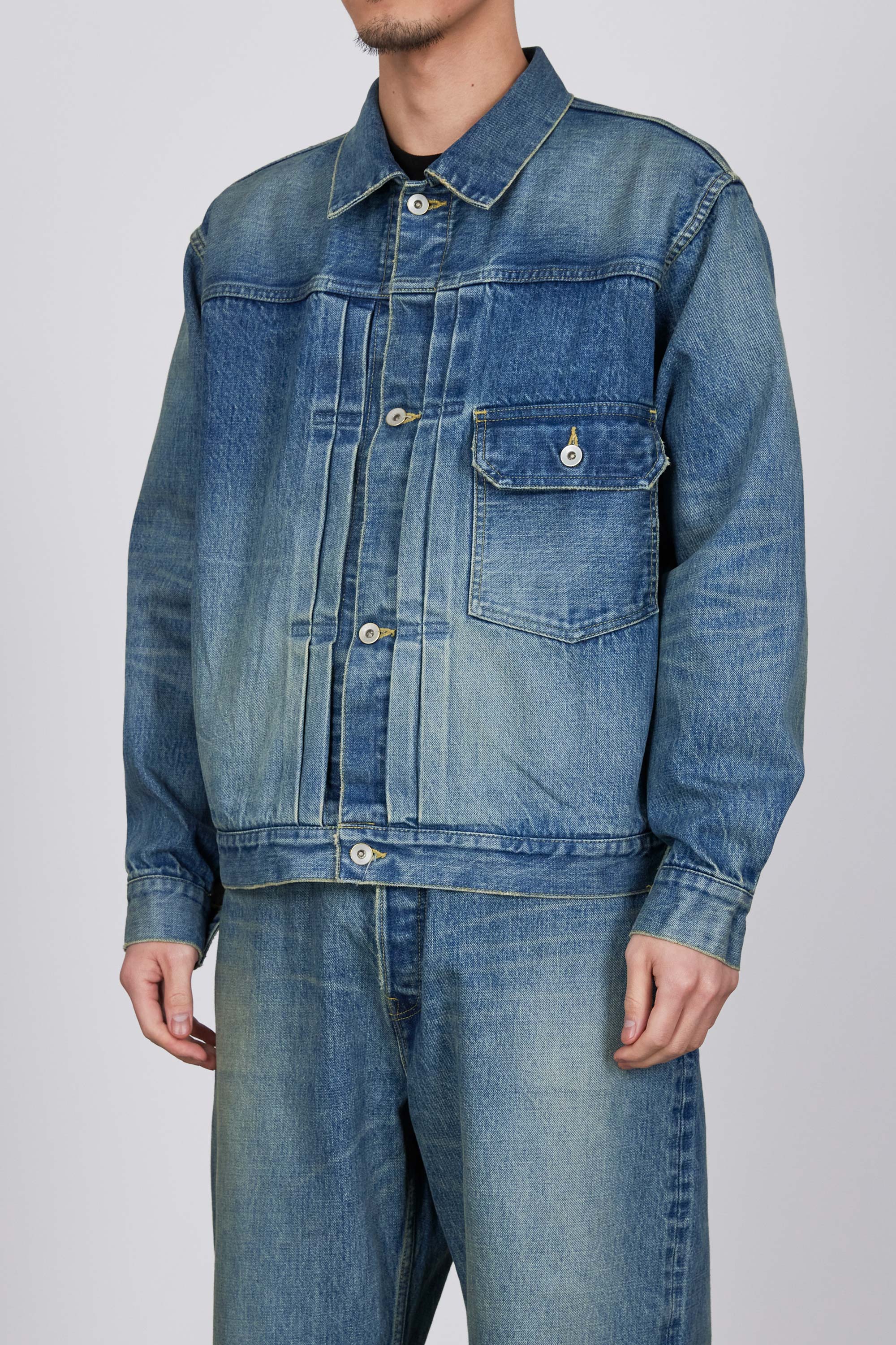 オーガニックコットン13.5ozセルビッチデニム / NEW タイプ1