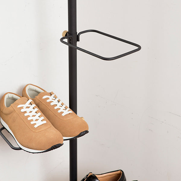 ドローアライン｜縦突っ張り棒+シューズラック(5個)セット - ビギン
