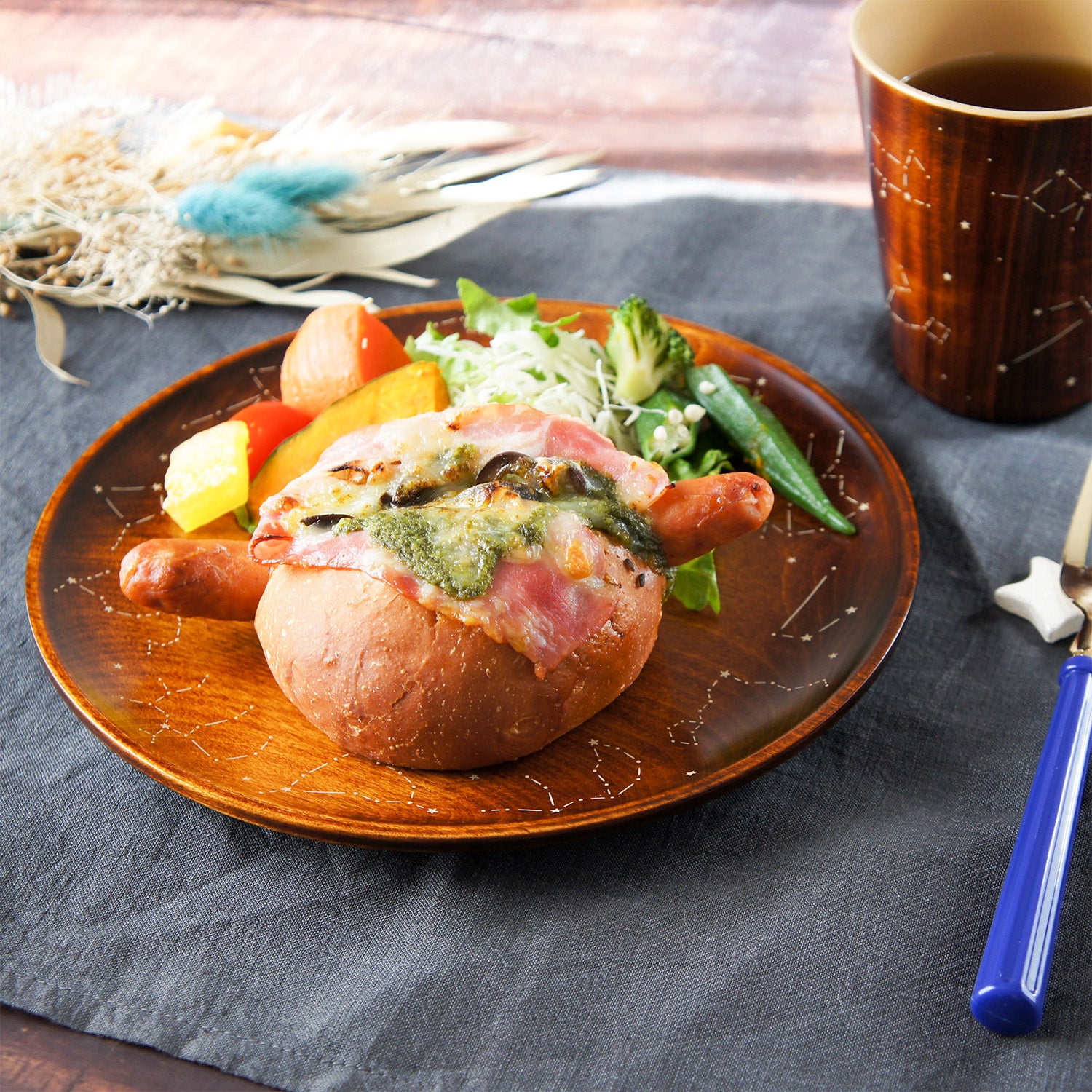 黄道十二星座 平皿 – 宙フェス夜市