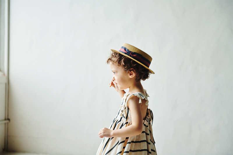 loisir sun dress 3 stripe | ギフト・スタイ・出産祝いのMARLMARL