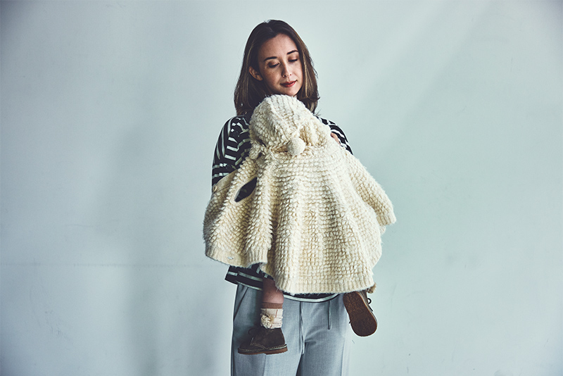 polka 2 light grey | ギフト・スタイ・出産祝いのMARLMARL（マール