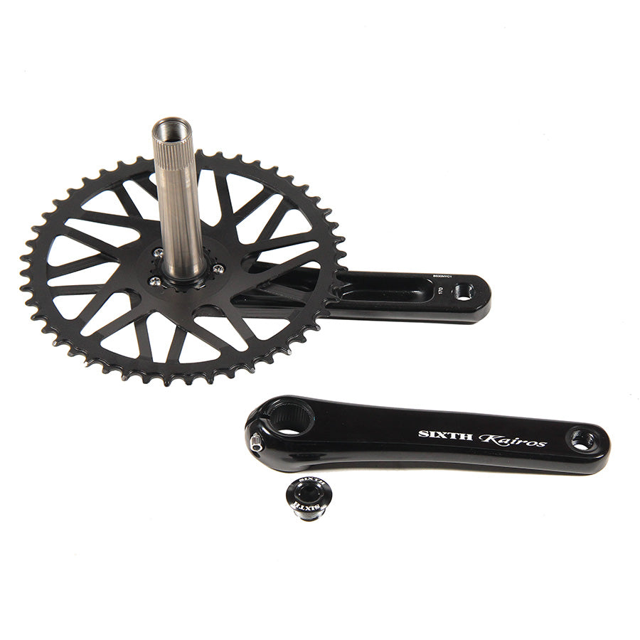YouTubeで紹介】SIXTH Kairos 2ピースクランクセット Twister