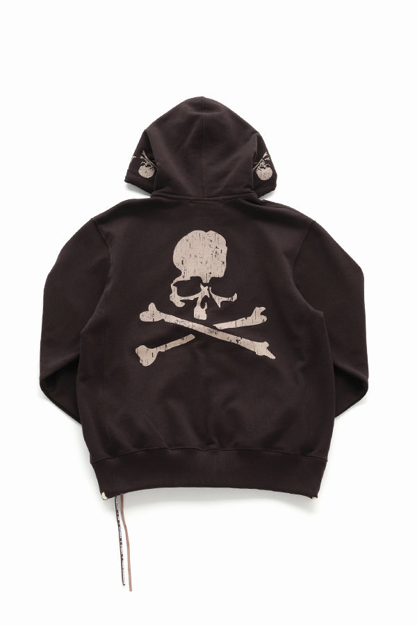 MW RUBBED LOGO ZIP UP HOODIE – MASTERMIND TOKYO 公式オンラインストア