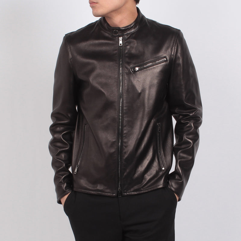 MOLEC（モレック）プロンジェラムレザー シングルライダース