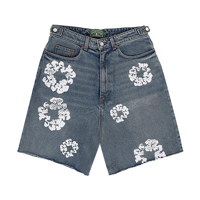 DENIM TEARS / デニムティアーズ コットン リース デニム ショーツ