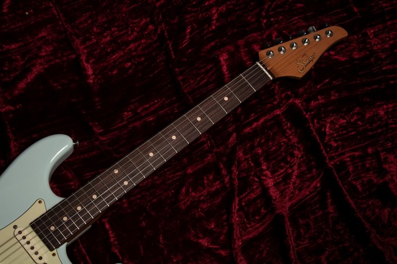 Suhr Classic S Antique Roasted Sonic Blue Electric Guitar - Matt's