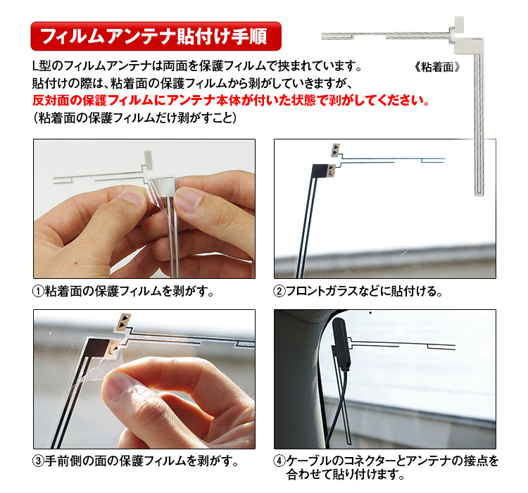 HF-201フィルムアンテナセット DAN25 | マックスウィン | MAXWIN