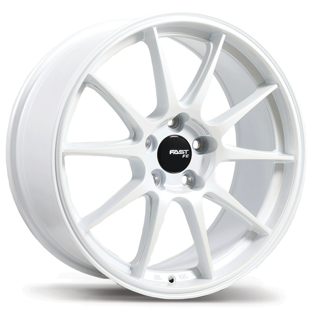 Fast Wheels FC08 Alloy Wheel (Pearl White) — 18