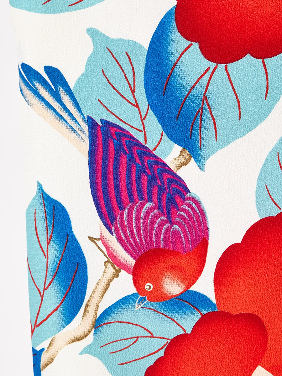 予約商品】振袖単品「椿鳥」(FREE［受注生産商品：ご注文日より最大約