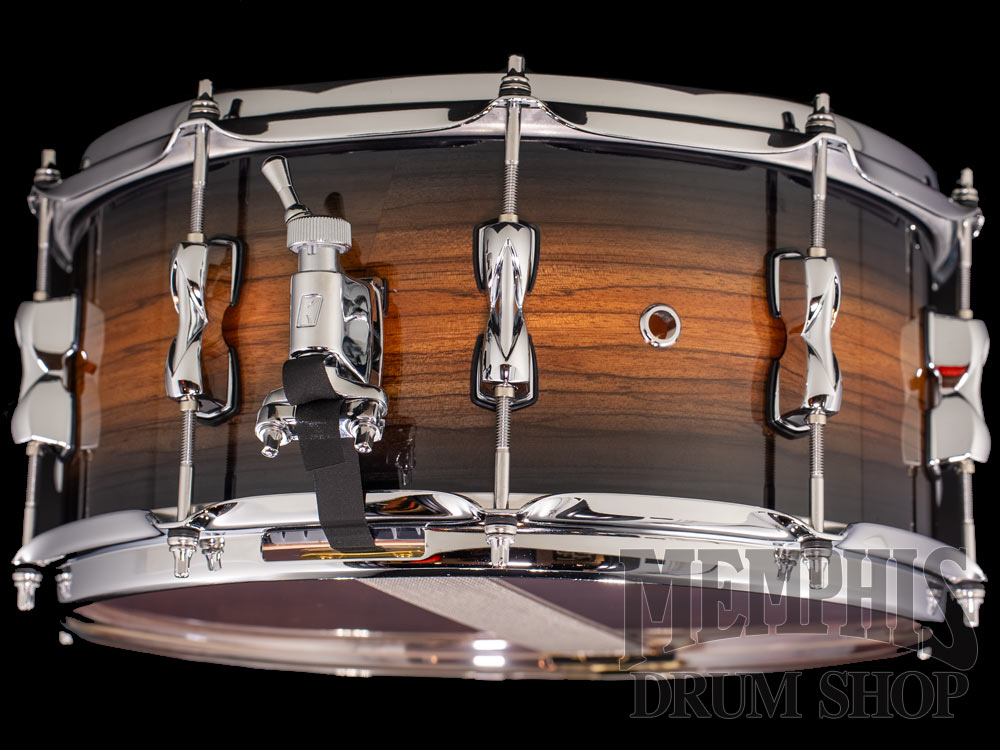 Tama 14x6.5 S.L.P. Bubinga/Maple Snare Drum - Matte Zebrawood