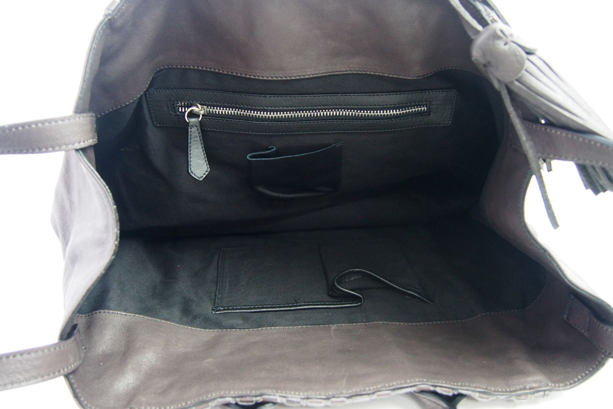 ブルーノ パリーゼ｜Bruno Parise Italia｜編み込みレザートートバッグ