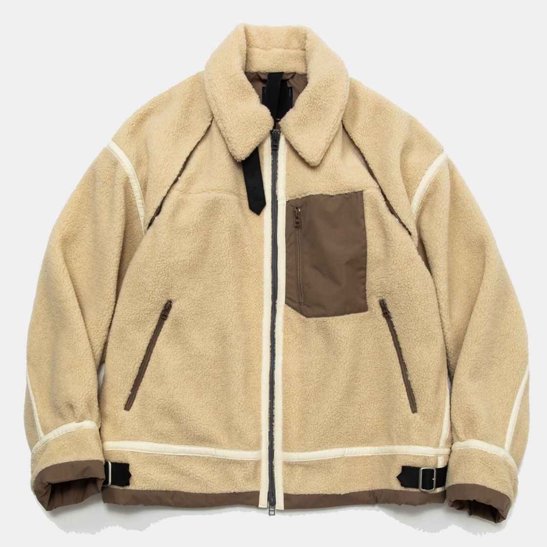 Retro Fleece B3 / Natural | meanswhile