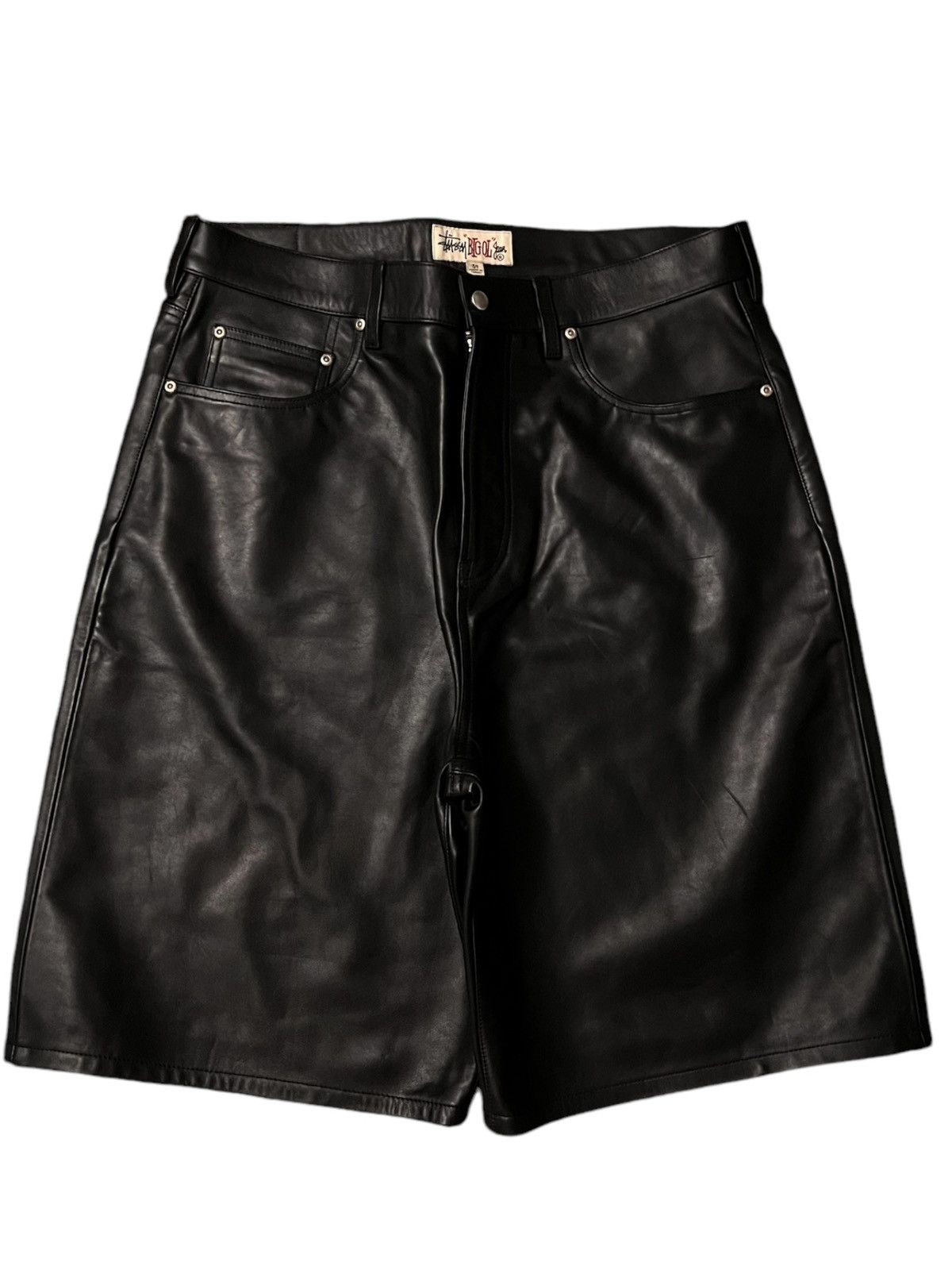 Stussy Stussy Big Ol' Short Leather | Grailed