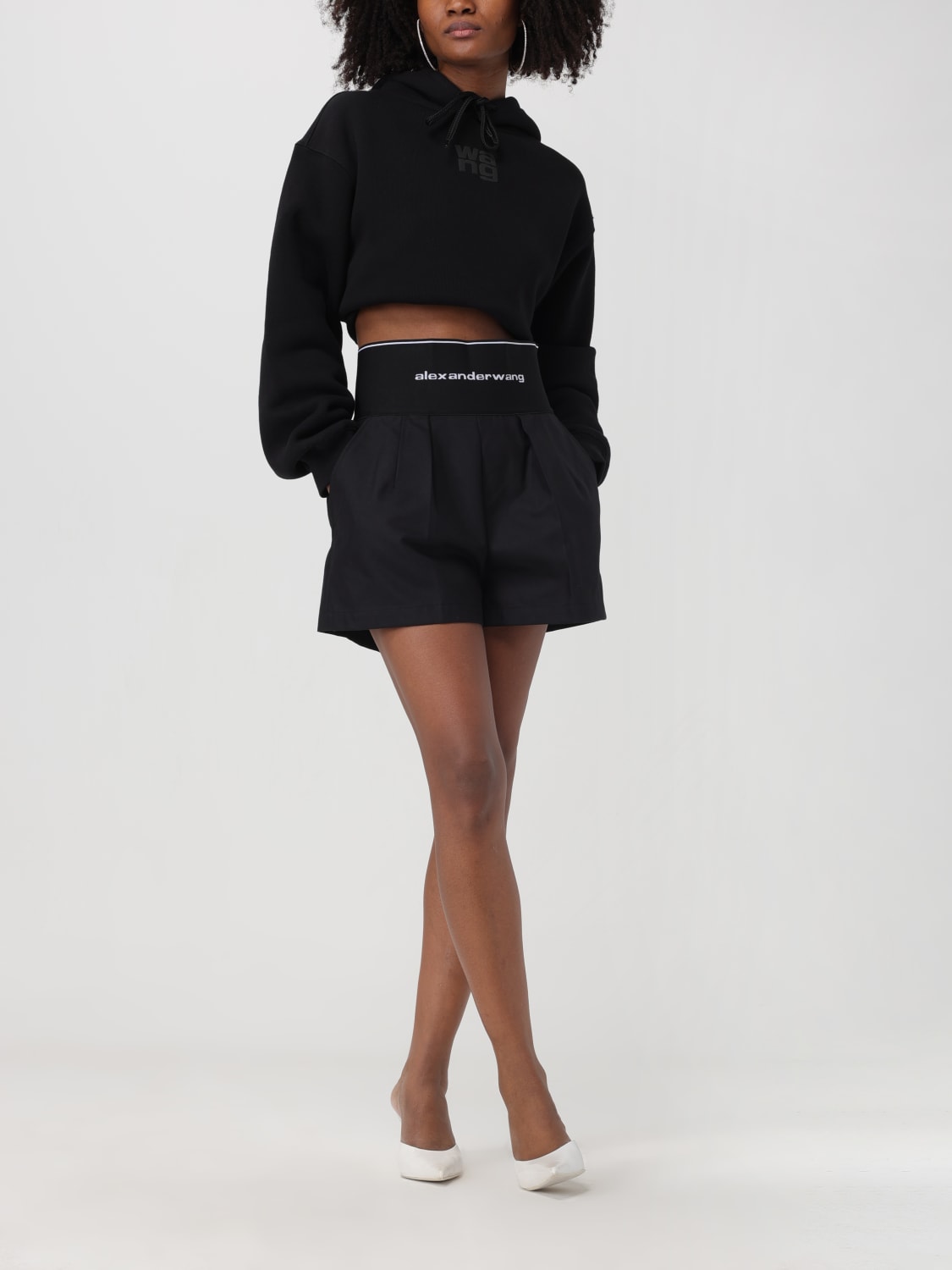 Alexander Wang ショートパンツ レディース - ブラック | 1WC1224450