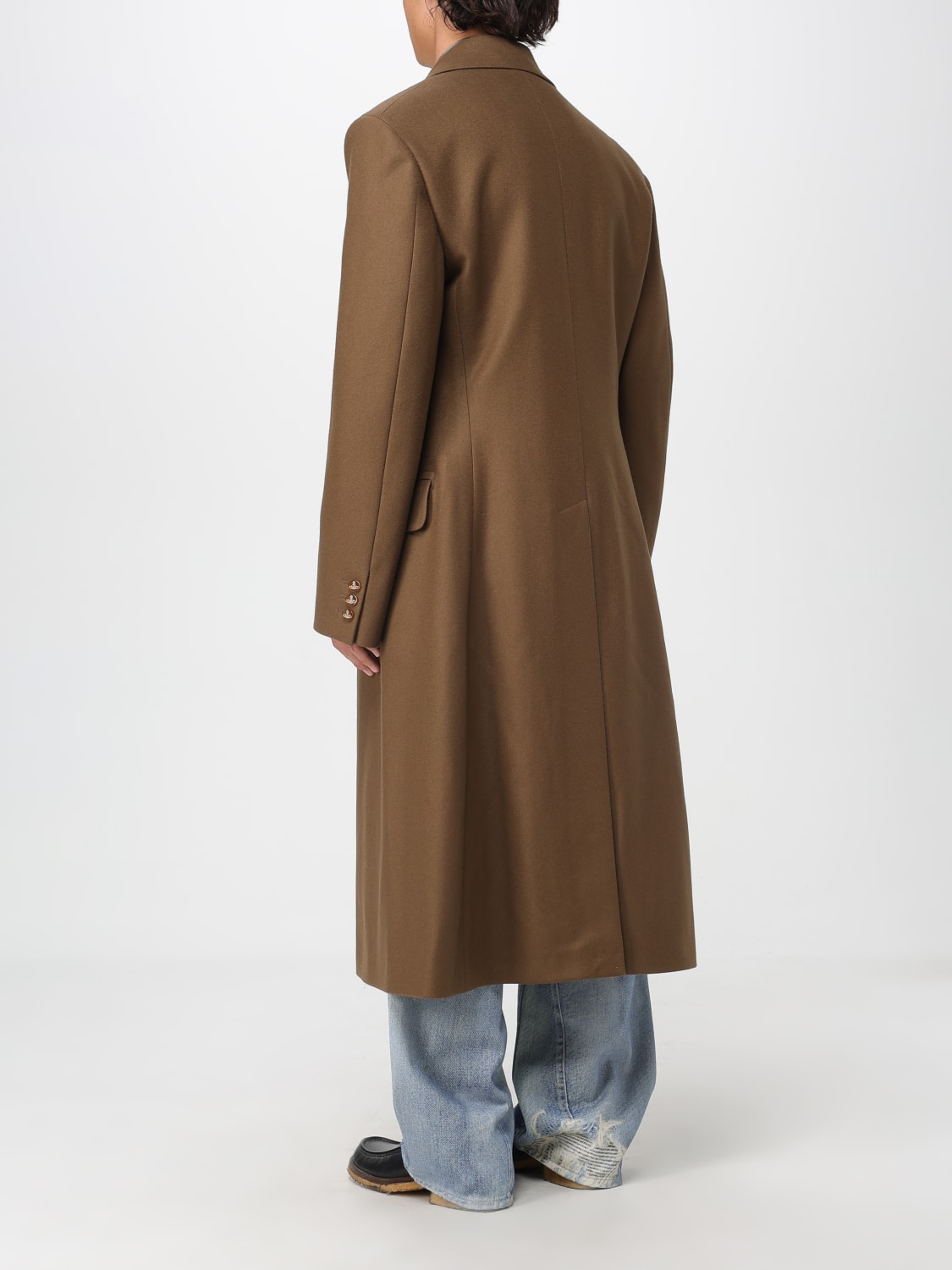 Vivienne Westwood Coat men - Brown | 3301001NW019Z | GIGLIO.COM