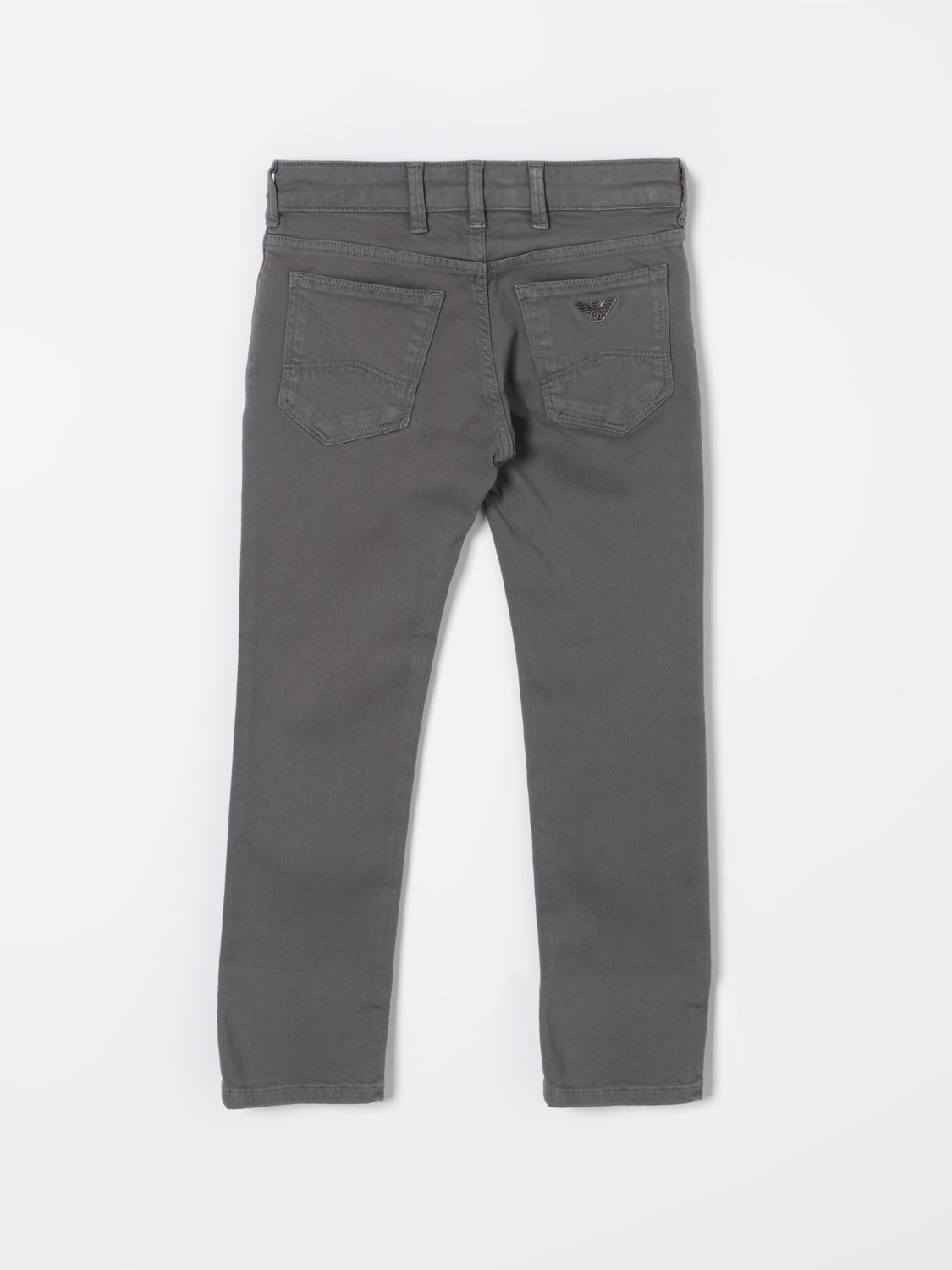 Emporio Armani アウトレット: パンツ ボーイ - グレー | 8N4J064N7AZ