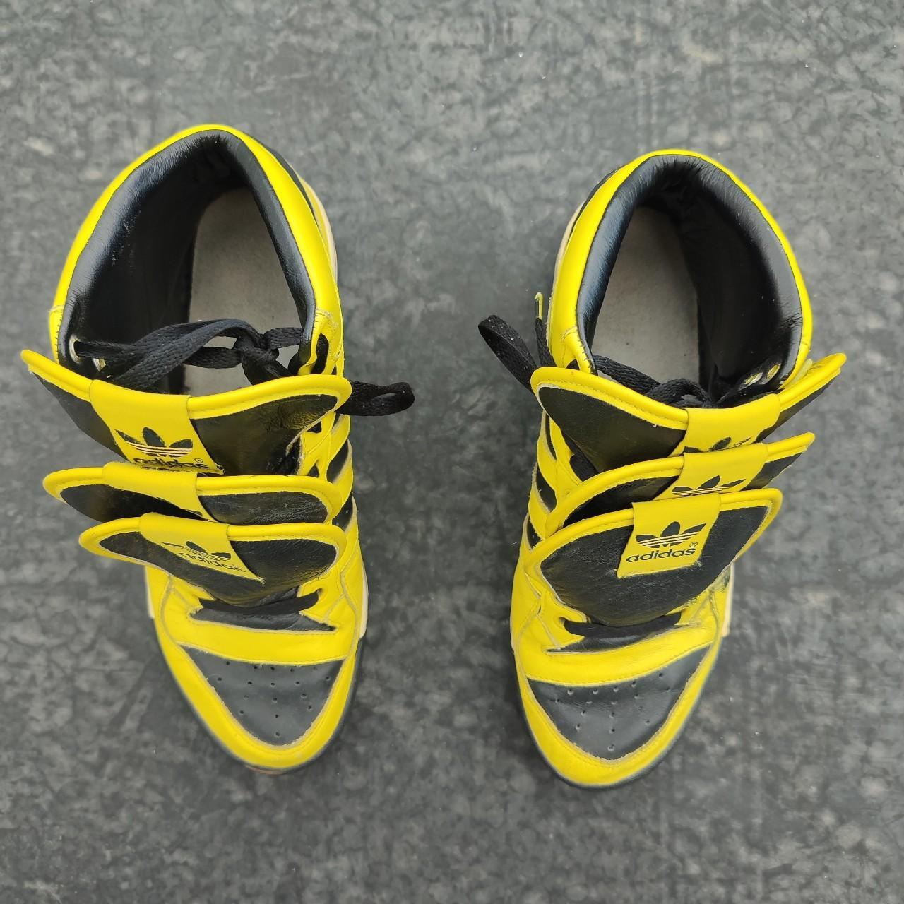 RESERVED) Jeremy Scott X Adidas rare triple tongue | Depop