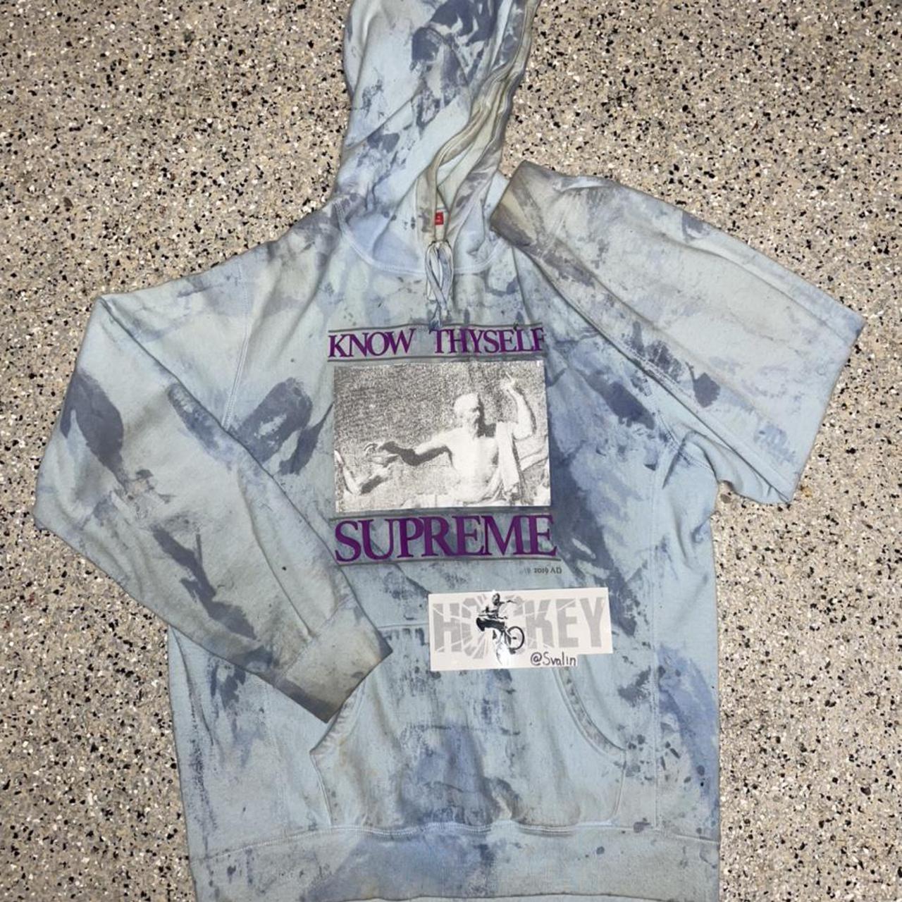 Supreme KNOW THYSELF SUPREME HOODIE Know Thyself Hoodie In Yellow