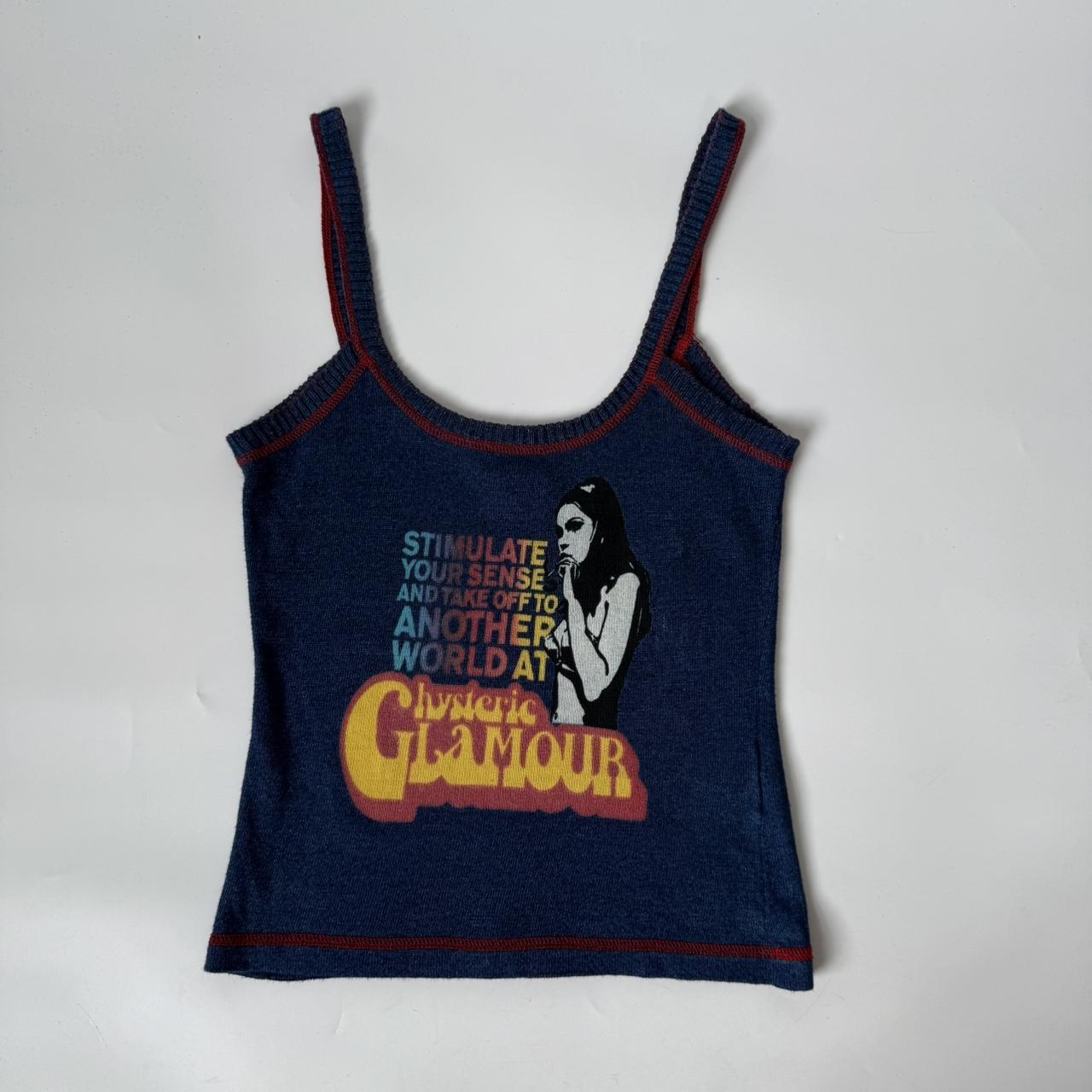 vintage hysteric glamour knit tank top sickest | Depop