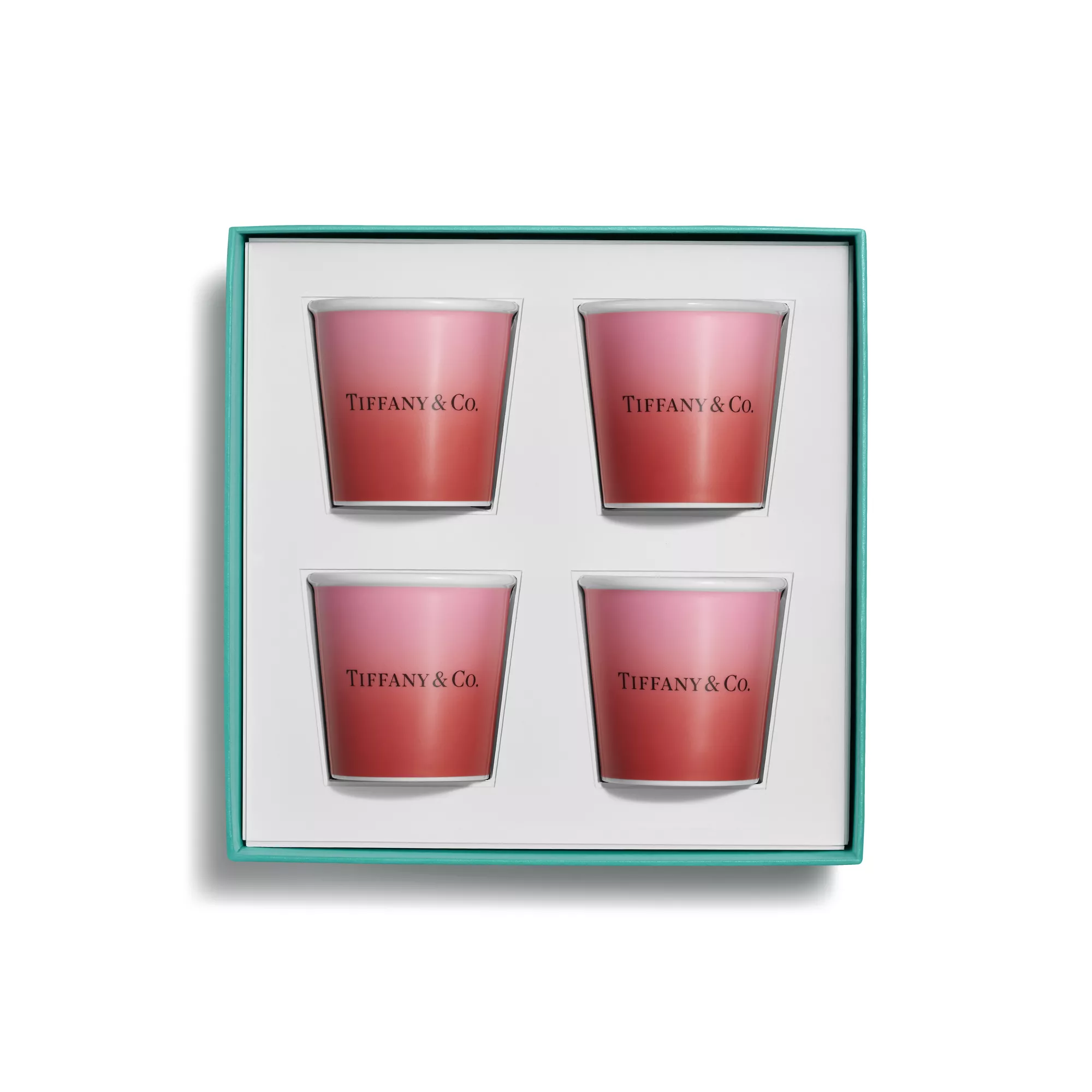Tiffany Cups:Tiffany Espresso Cups in Infinity Ruby Bone China