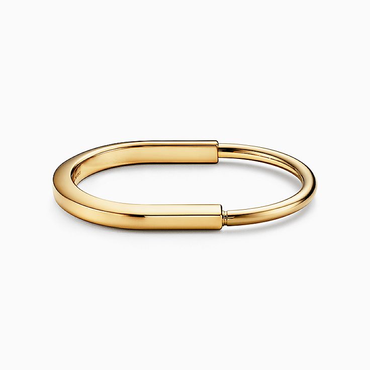 ティファニー ロック バングル イエローゴールド | Tiffany & Co.