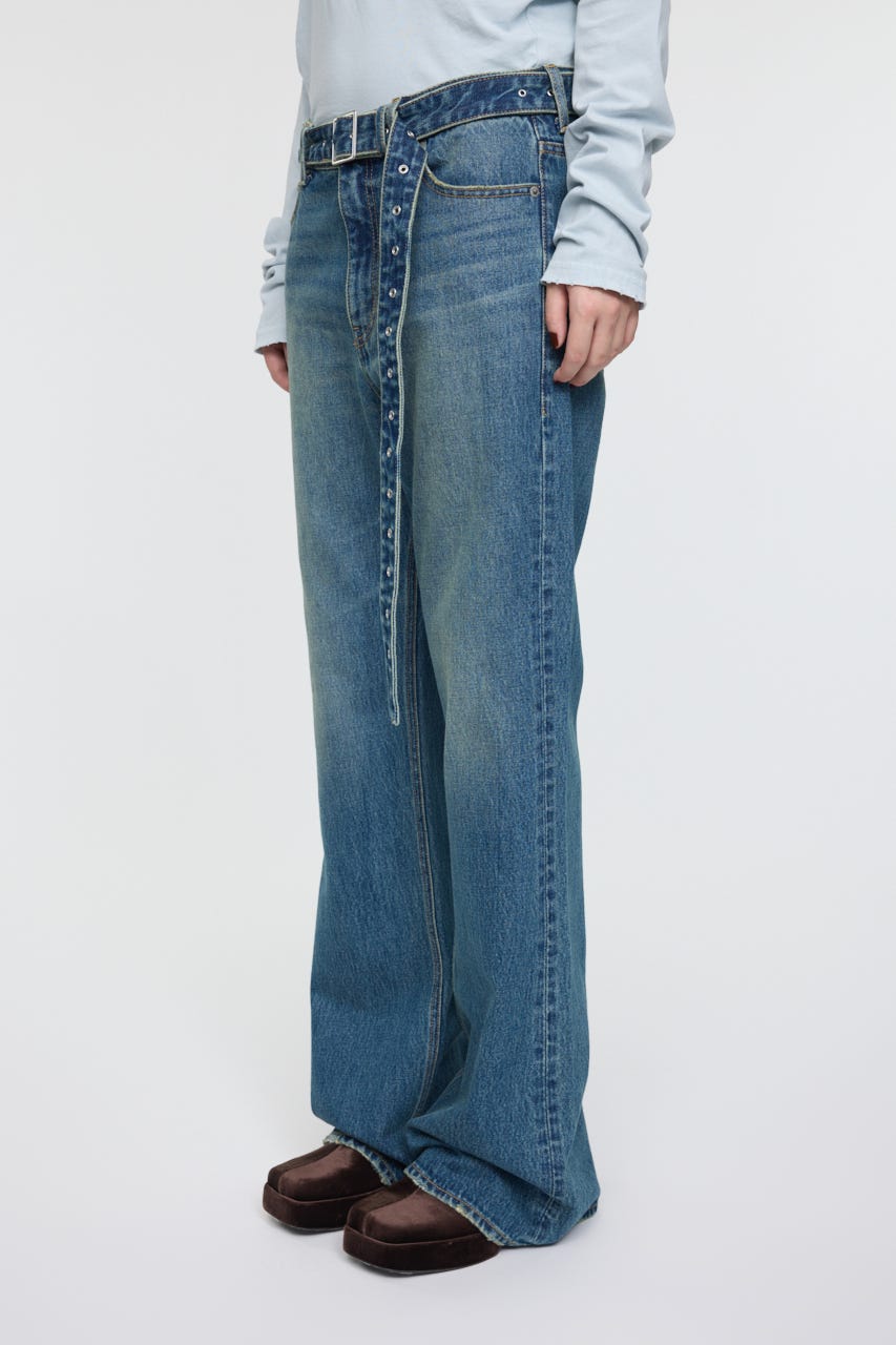 MOUSSY | LOW SLUNG ブーツカットパンツ (フレア ) |SHEL'TTER WEBSTORE