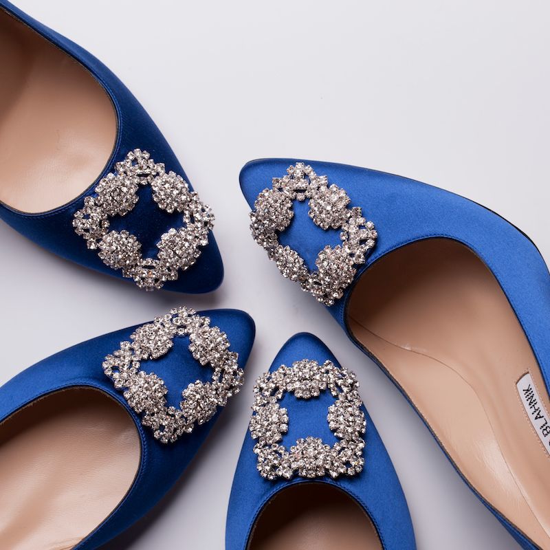 ウエディング：プレ花嫁の憧れシューズ！ マノロ ブラニク 大丸心斎橋