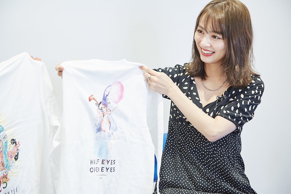 内田理央、本気でTシャツビジネスに挑む」Vol.0 オタク時代に気づいたT
