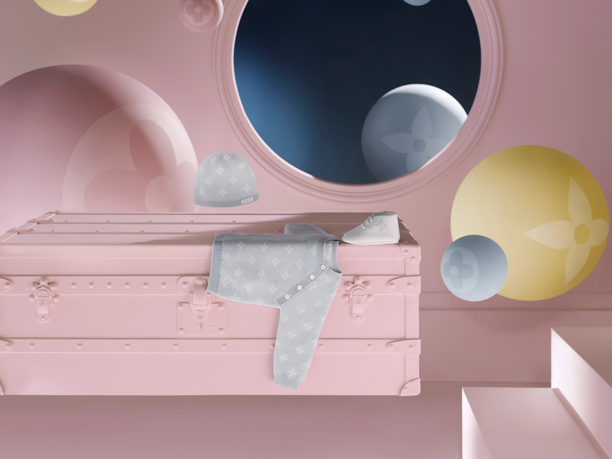 ルイ・ヴィトン」が初のベビー向けコレクションを発売 ウエアから