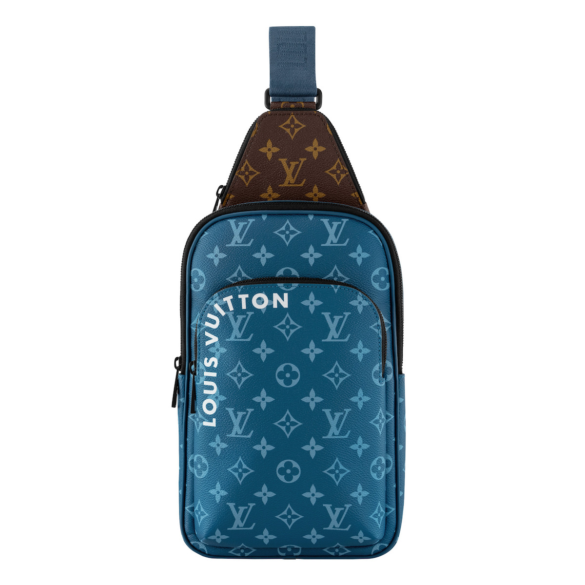 ルイ・ヴィトン」から青の“モノグラム・キャンバス”を用いたメンズの