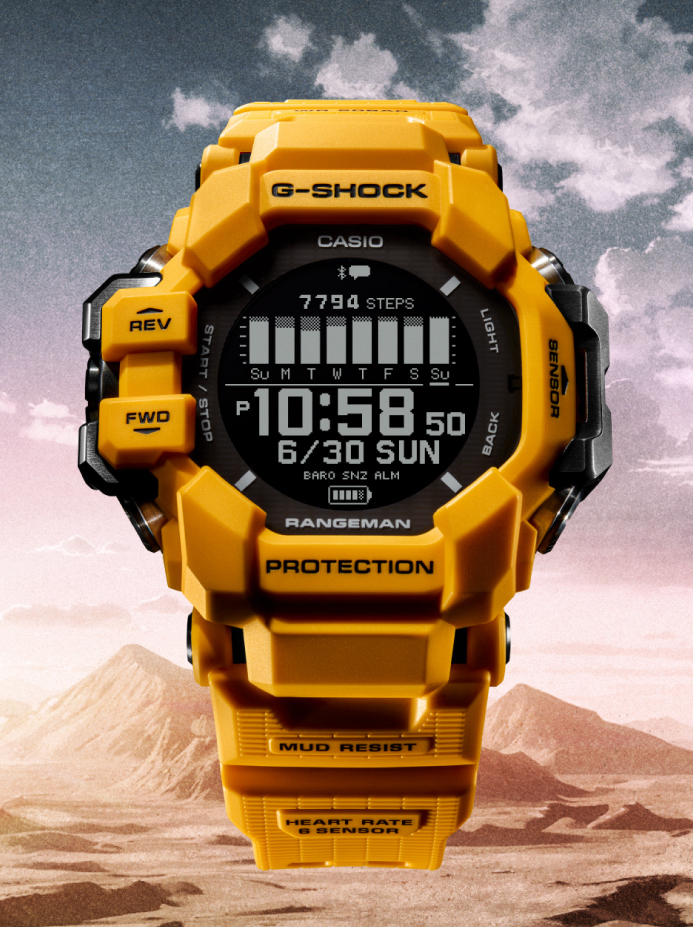 サバイブせよ！ 極限環境に対応する心拍計・GPS搭載の「G-SHOCK
