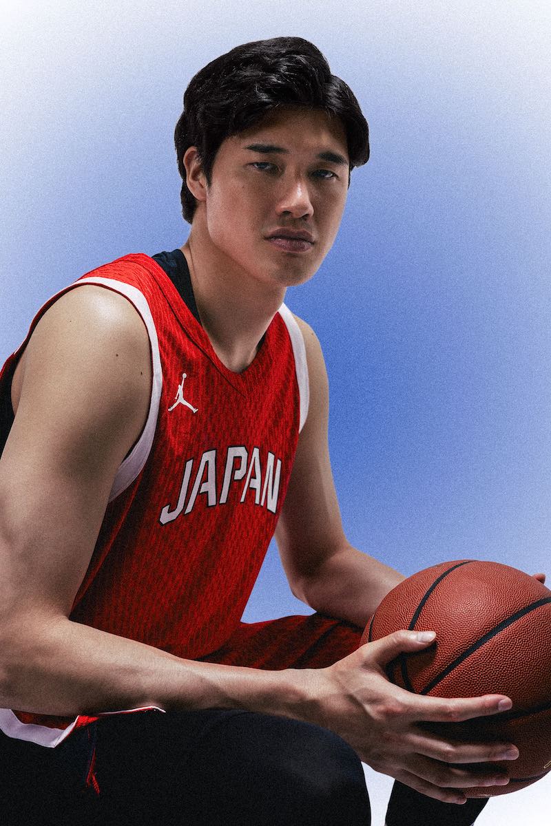 ジョーダン ブランド」がバスケットボール日本代表の新ユニフォームを