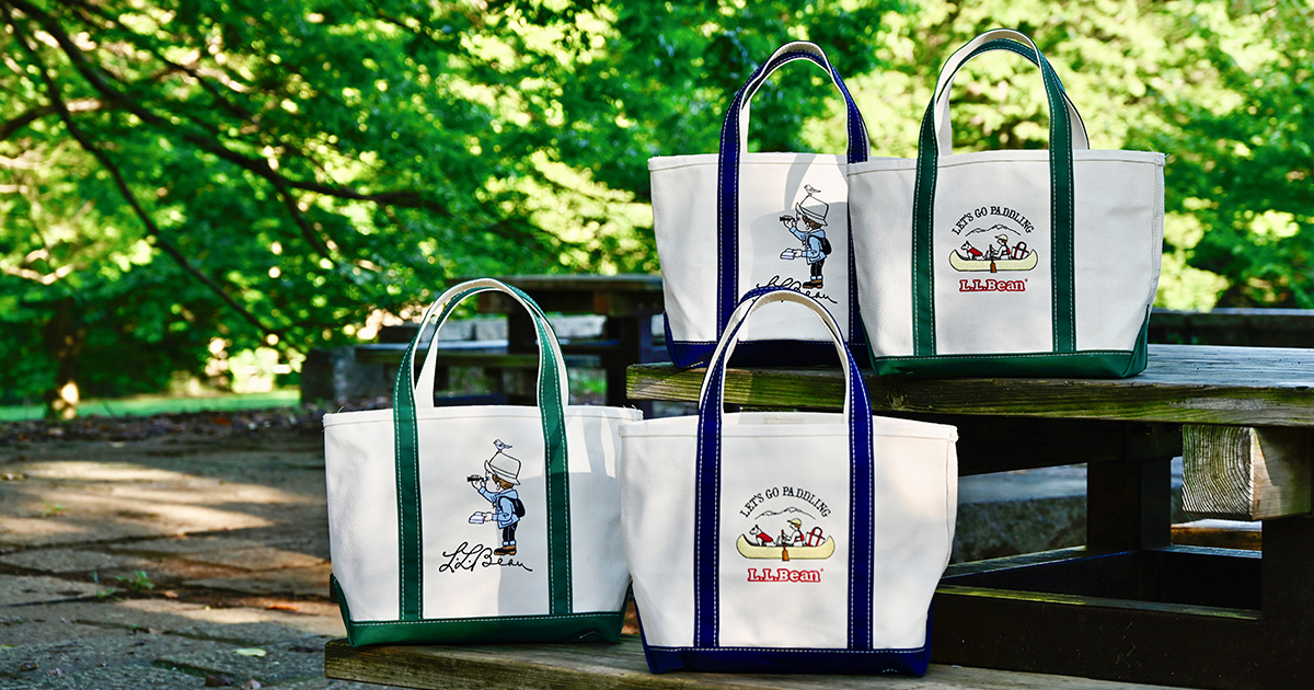 エル・エル・ビーン」がアーティストとコラボした“ボート アンド