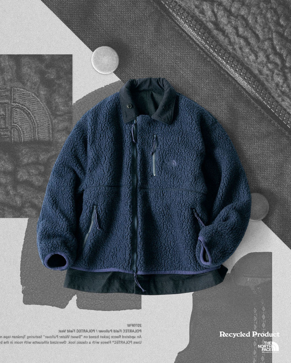 ザ・ノース・フェイス パープルレーベル」がアップサイクル