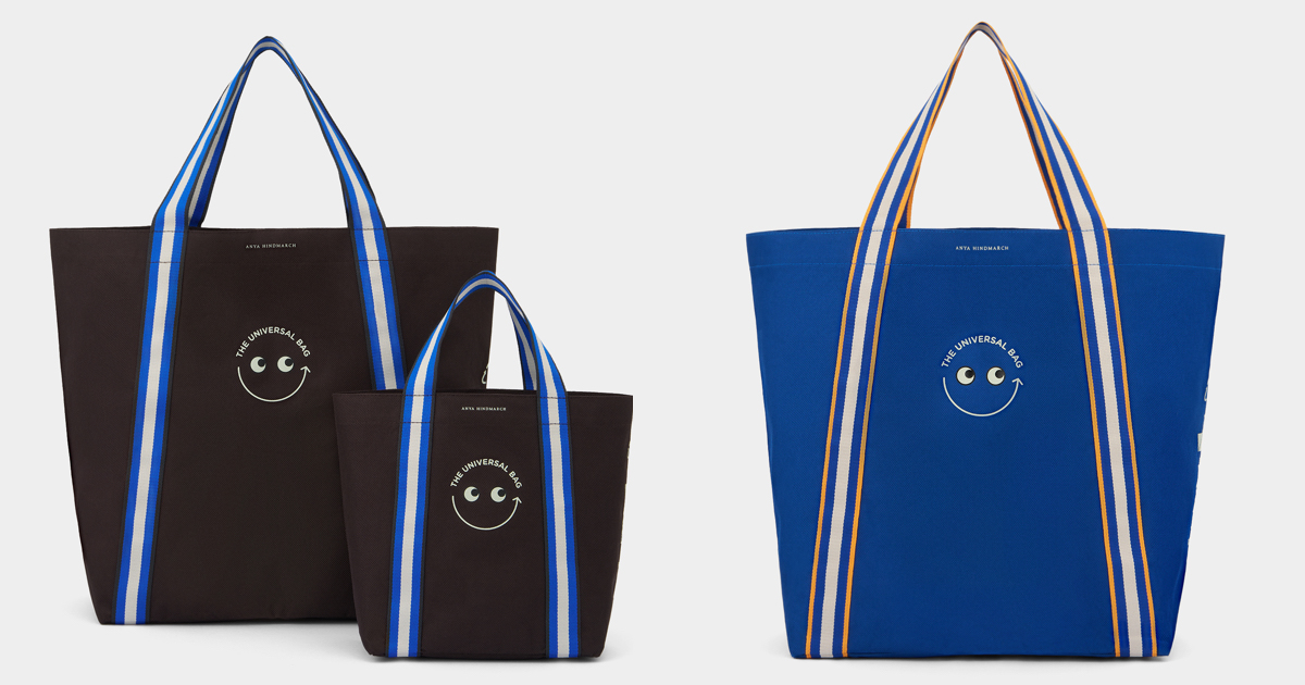 アニヤ・ハインドマーチ」がついにオリジナルの“ユニバーサルバッグ”を