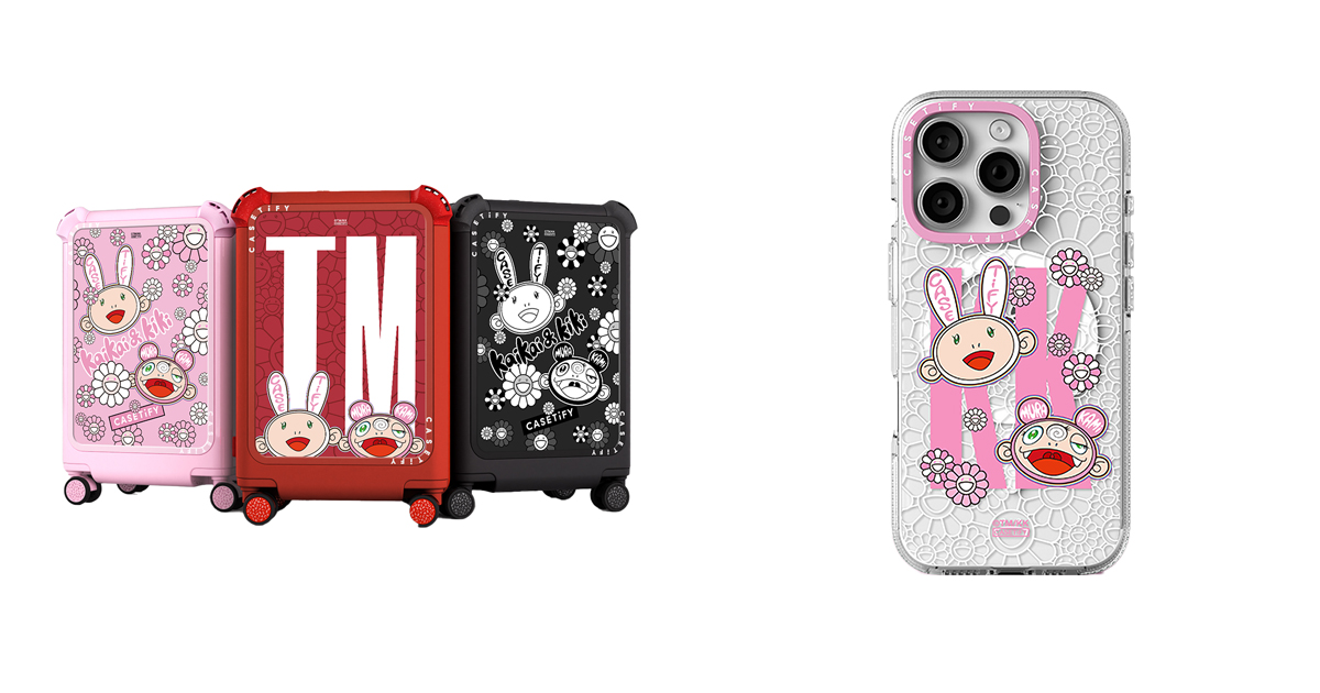 村上隆×「ケースティファイ」第2弾 “カイカイ”と“キキ”をデザインした