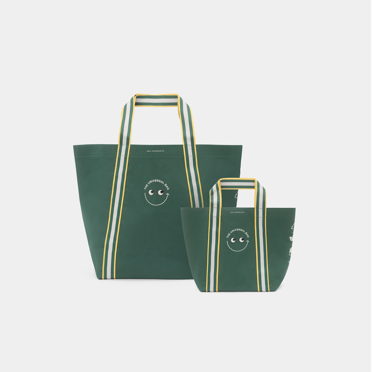 アニヤ・ハインドマーチ」と「ナショナル麻布」のエコバッグにミニ