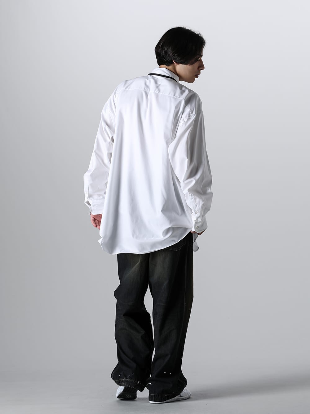 Maison Margiela ホワイトオックスフォードシャツ デイリー