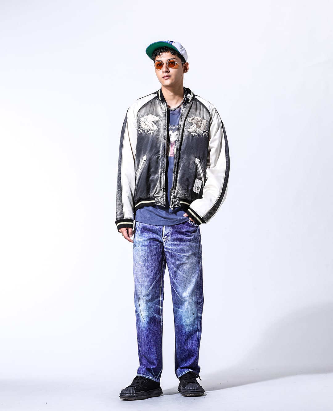 Maison MIHARA YASUHIRO 2024-25AW フェード加工スカジャン