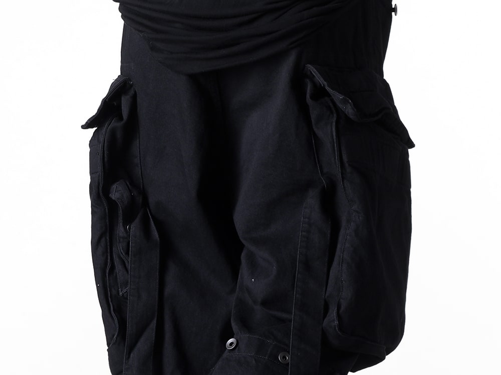 JULIUS 25SS 新作ガスマスクカーゴパンツ 春夏2スタイリング -FASCINATE